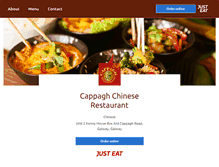 Tablet Screenshot of cappaghchinese-galway.com